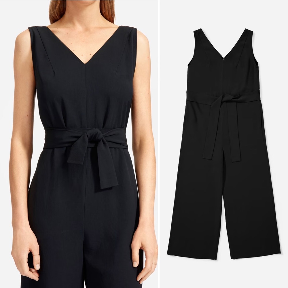Everlane Black Jumpsuit sz 16